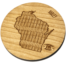 Load image into Gallery viewer, Wooden Ingredient Coaster Set