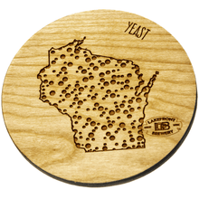 Load image into Gallery viewer, Wooden Ingredient Coaster Set